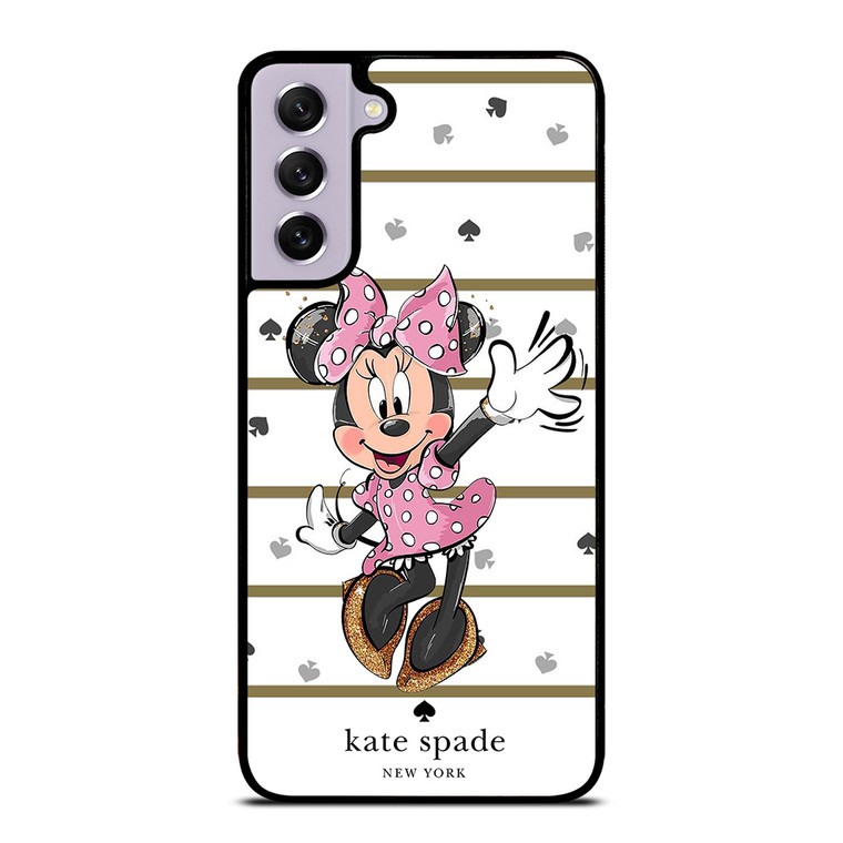 MINNIE MOUSE DISNEY KATE SPADE NEW YORK LOGO Samsung Galaxy S21 FE Case Cover