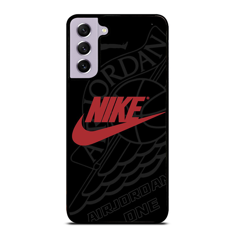 NIKE AIR JORDAN ONE LOGO Samsung Galaxy S21 FE Case Cover