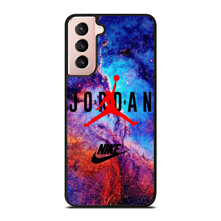 AIR JORDAN NIKE LOGO NEBULA Samsung Galaxy S21 Case Cover