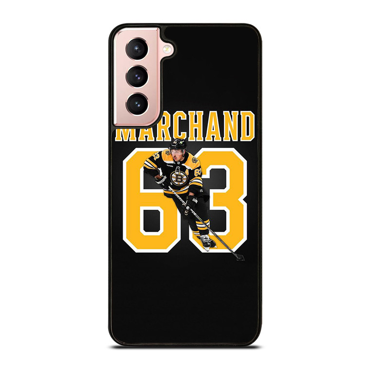 BRAD MARCHAND 63 BOSTON BRUINS Samsung Galaxy S21 Case Cover