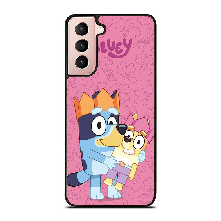 CARTOON SERIES BLUEY HEELER Samsung Galaxy S21 Case Cover