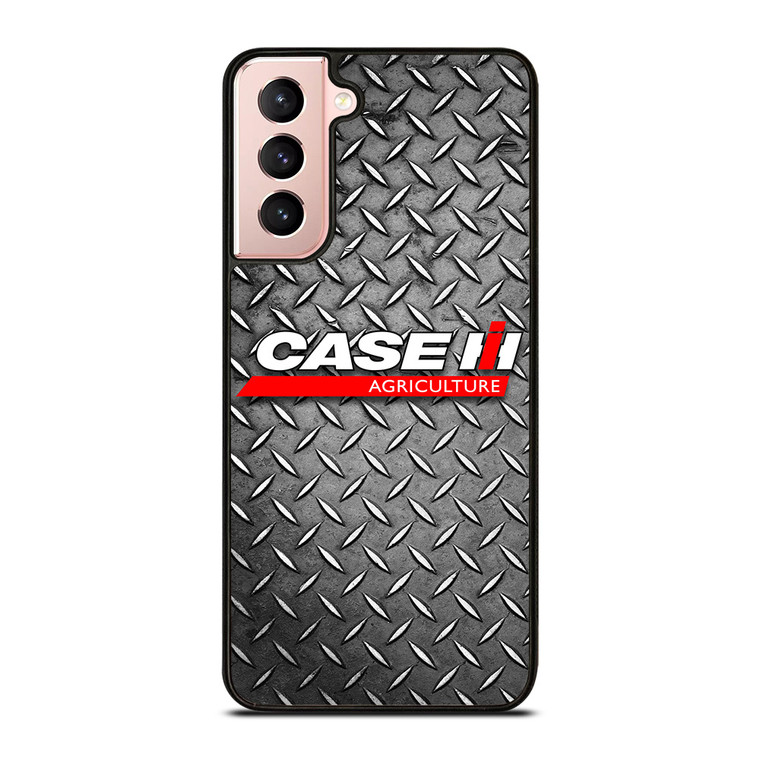 CASE IH LOGO AGRICULTURE METAL ICON Samsung Galaxy S21 Case Cover