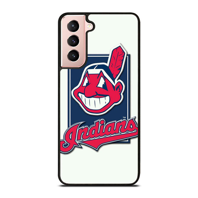 CLEVELAND INDIANS LOGO BASEBALL TEAM MASCOT Samsung Galaxy S21 Case Cover