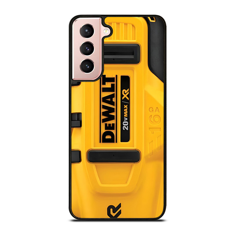 DEWALT TOOL LOGO COIL NAILER Samsung Galaxy S21 Case Cover