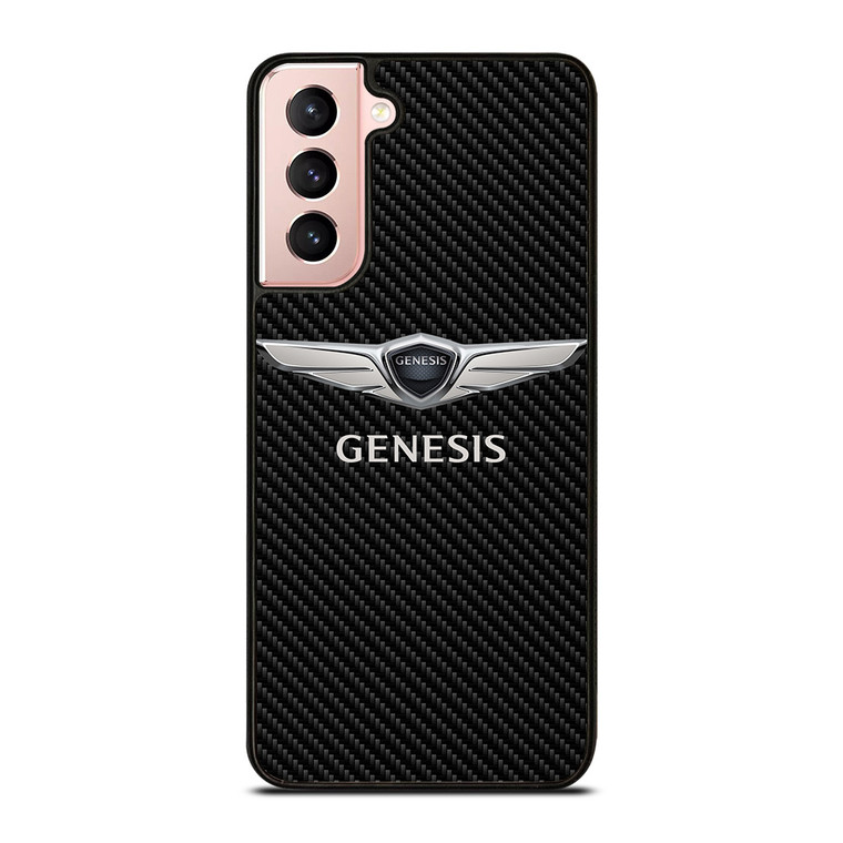 GENESIS CAR LOGO CARBON Samsung Galaxy S21 Case Cover