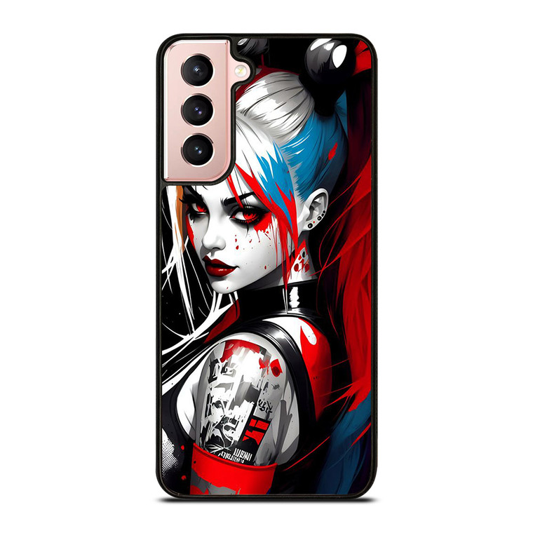 HARLEY QUINN DC ART Samsung Galaxy S21 Case Cover