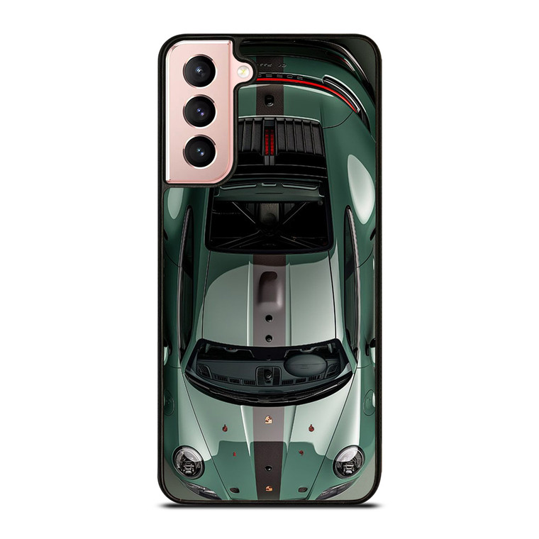 PORSCHE CAR 911 OLIVE GREEN Samsung Galaxy S21 Case Cover