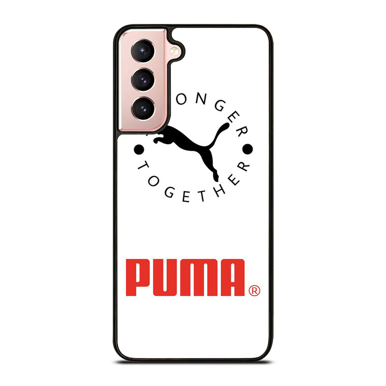 PUMA STRONGER TOGETHER Samsung Galaxy S21 Case Cover
