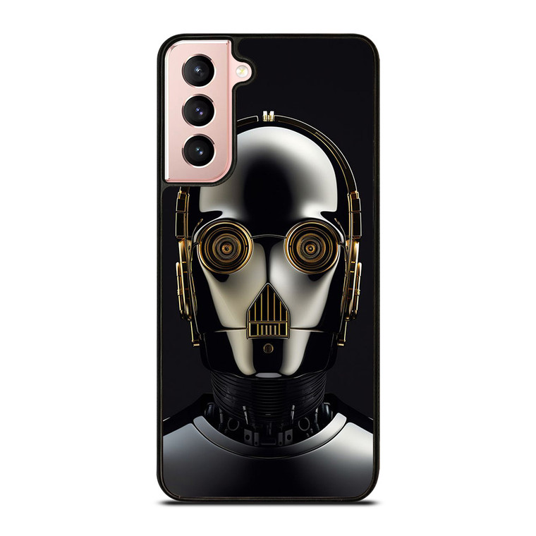 STAR WARS DROID C-3PO FACE Samsung Galaxy S21 Case Cover
