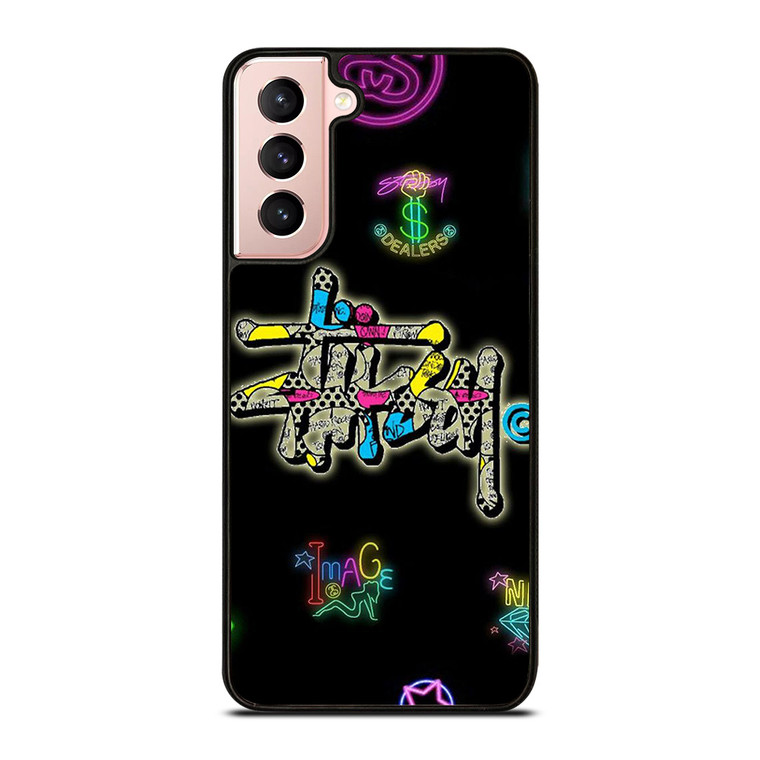 STUSSY LOGO THE DEALERS COLORFUL ICON Samsung Galaxy S21 Case Cover