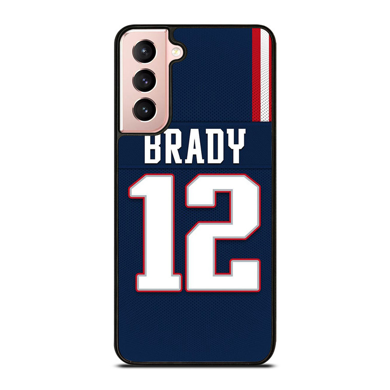 TOM BRADY NEW ENGLAND PATRIOTS 12 JERSEY Samsung Galaxy S21 Case Cover