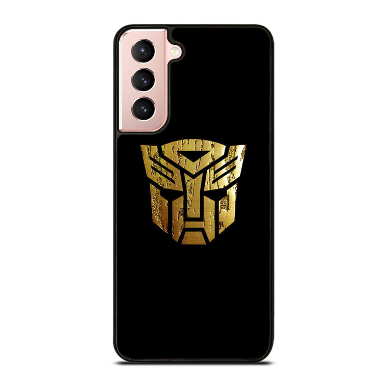 TRANSFORMERS AUTOBOT LOGO GOLD Samsung Galaxy S21 Case Cover