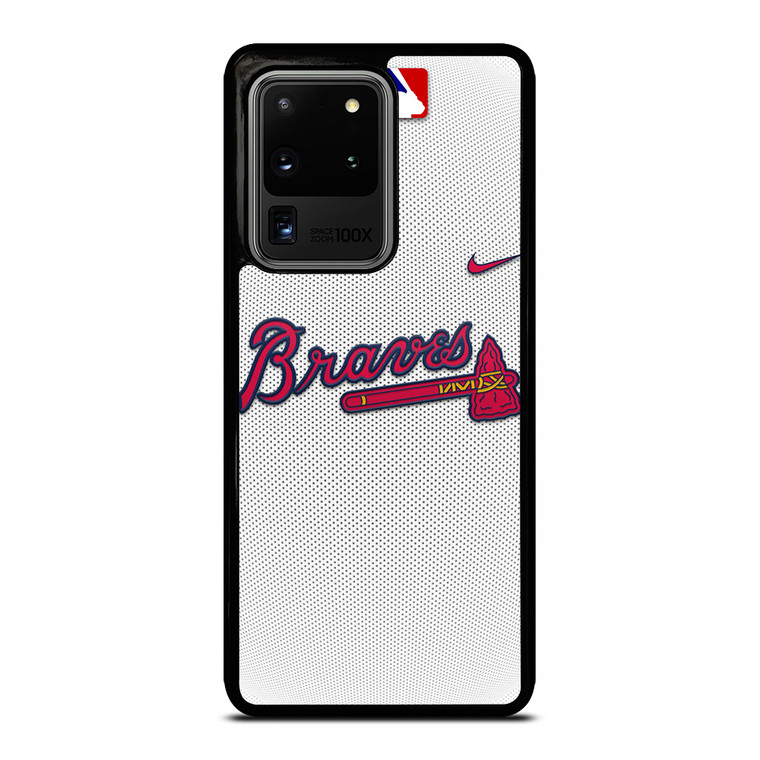 ATLANTA BRAVES ICON MLB BASEBALL TEAM LOGO Samsung Galaxy S20 Ultra Case Cover