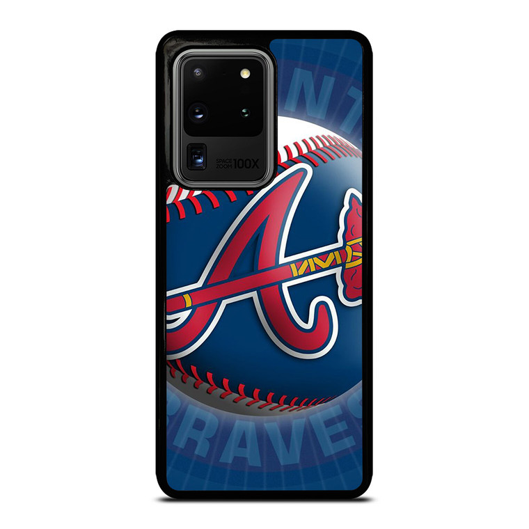 ATLANTA BRAVES LOGO MLB BASEBALL TEAM ICON Samsung Galaxy S20 Ultra Case Cover
