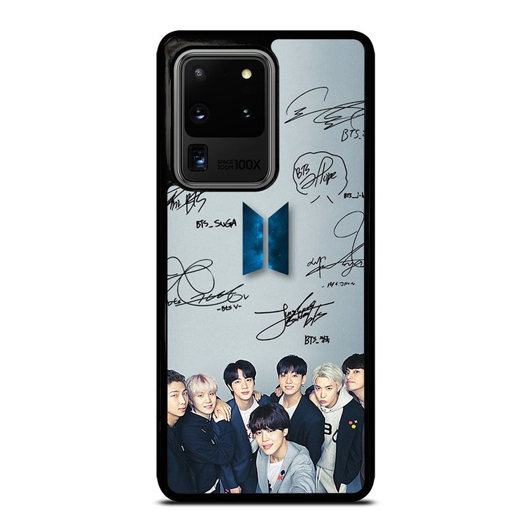 BTS BANGTAN BOYS KPOP KOREA SIGNATURE Samsung Galaxy S20 Ultra Case Cover