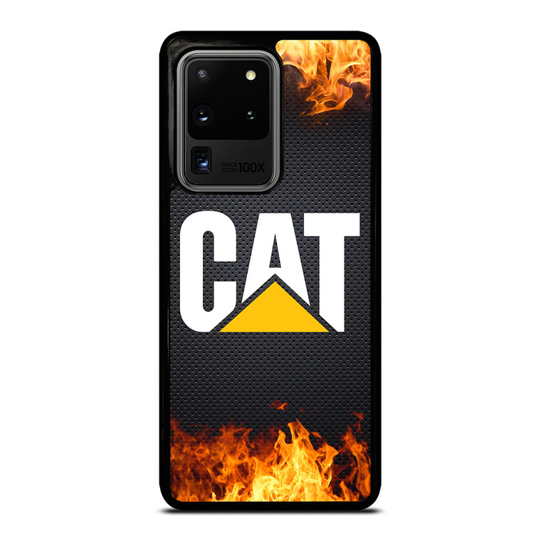 CATERPILLAR CAT TRACTOR LOGO FIRE Samsung Galaxy S20 Ultra Case Cover