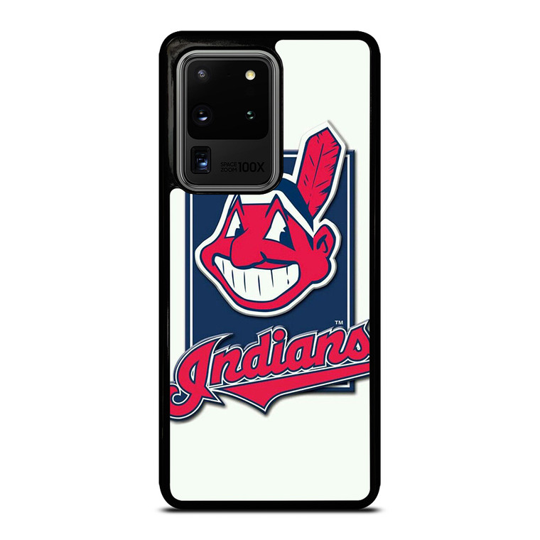 CLEVELAND INDIANS LOGO BASEBALL TEAM MASCOT Samsung Galaxy S20 Ultra Case Cover