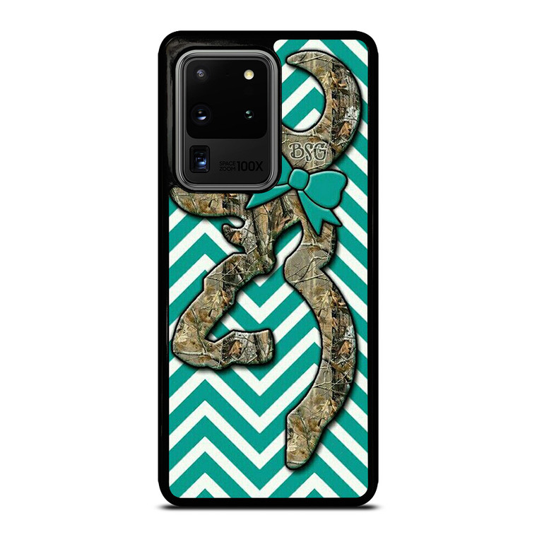 COUNTRY GAL CAMO BROWNING CHEVRON Samsung Galaxy S20 Ultra Case Cover