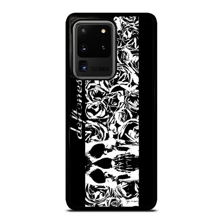 DEFTONES ROCK BAND LOGO SKULL ROSE Samsung Galaxy S20 Ultra Case Cover