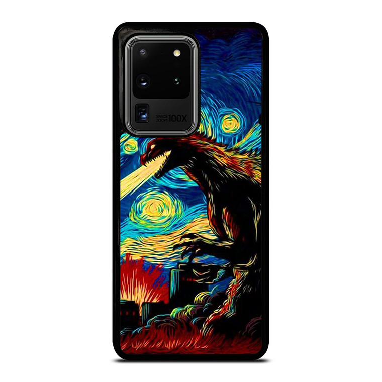 GODZILLA VAN GOGH ART Samsung Galaxy S20 Ultra Case Cover