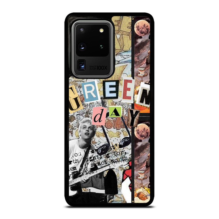 GREEN DAY BAND ART COLLAGE Samsung Galaxy S20 Ultra Case Cover