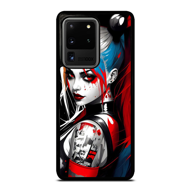 HARLEY QUINN DC ART Samsung Galaxy S20 Ultra Case Cover