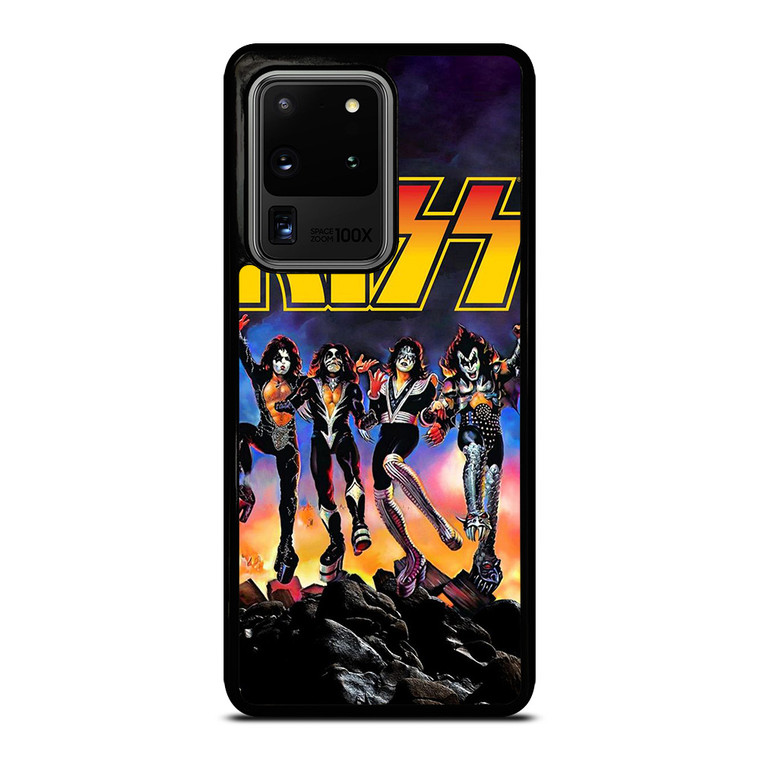 KISS BAND ROCK AND ROLL Samsung Galaxy S20 Ultra Case Cover