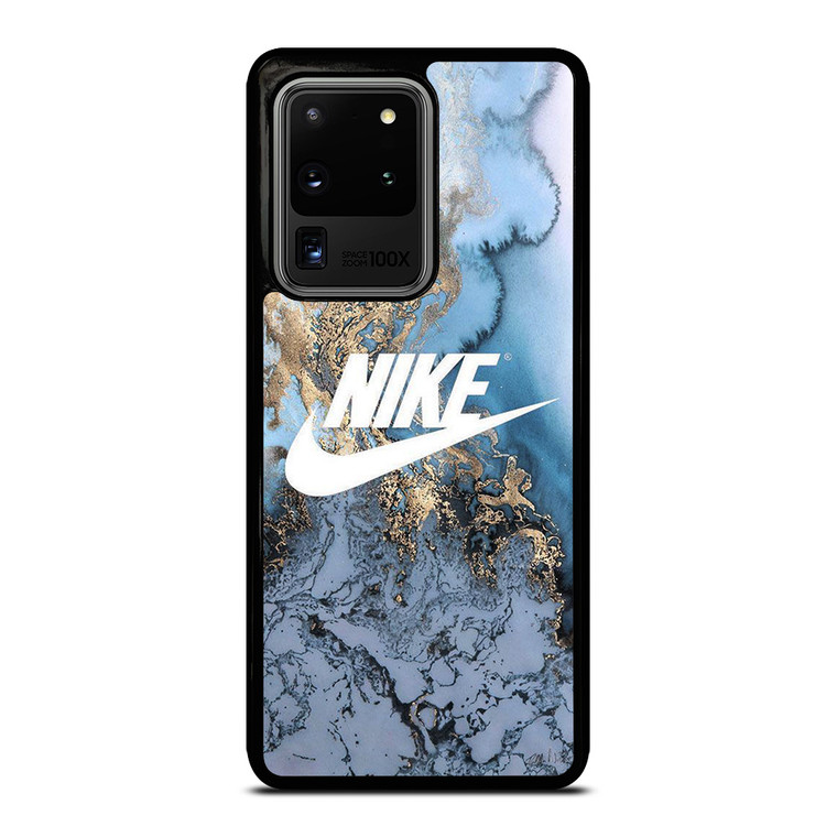 NIKE LOGO BLUE MARBLE Samsung Galaxy S20 Ultra Case Cover