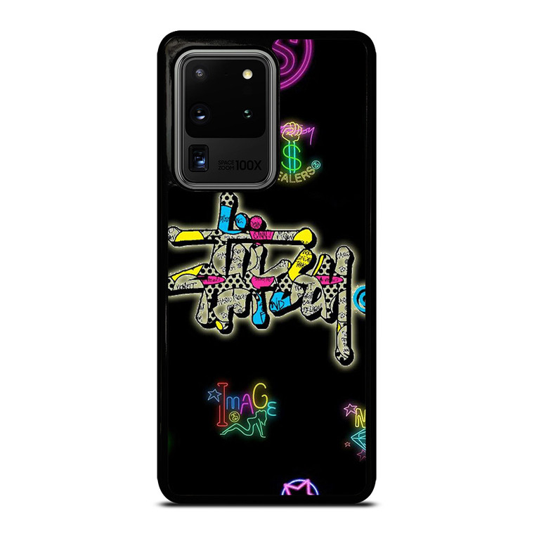 STUSSY LOGO THE DEALERS COLORFUL ICON Samsung Galaxy S20 Ultra Case Cover