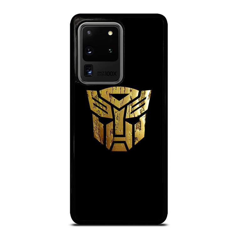 TRANSFORMERS AUTOBOT LOGO GOLD Samsung Galaxy S20 Ultra Case Cover