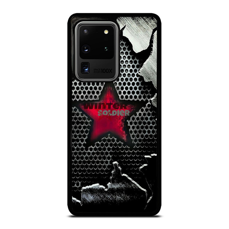 WINTER SOLDIER METAL LOGO AVENGERS Samsung Galaxy S20 Ultra Case Cover