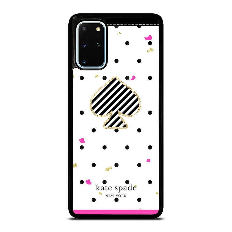 KATE SPADE NEW YORK LOGO POLKADOTS ICON Samsung Galaxy S20 Plus Case Cover