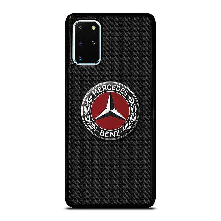 MERCEDES BENZ CLASSIC LOGO CARBON Samsung Galaxy S20 Plus Case Cover