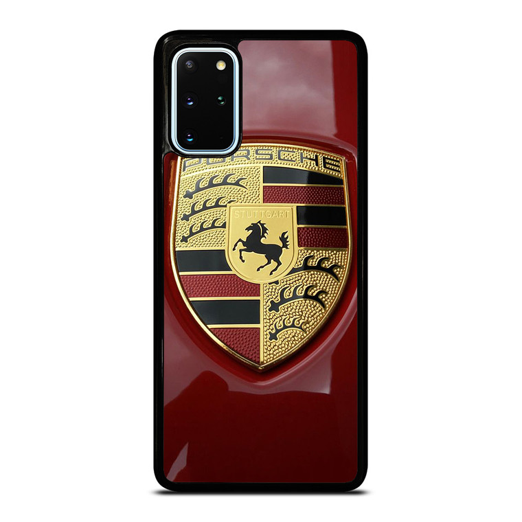 PORSCHE LOGO EMBLEM RED Samsung Galaxy S20 Plus Case Cover