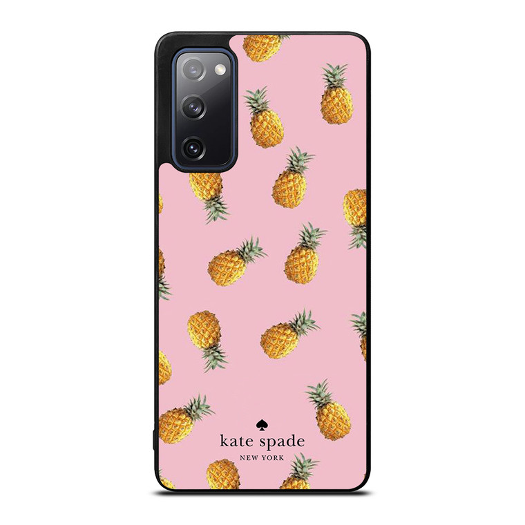 KATE SPADE NEW YORK LOGO PINEAPPLES Samsung Galaxy S20 FE Case Cover