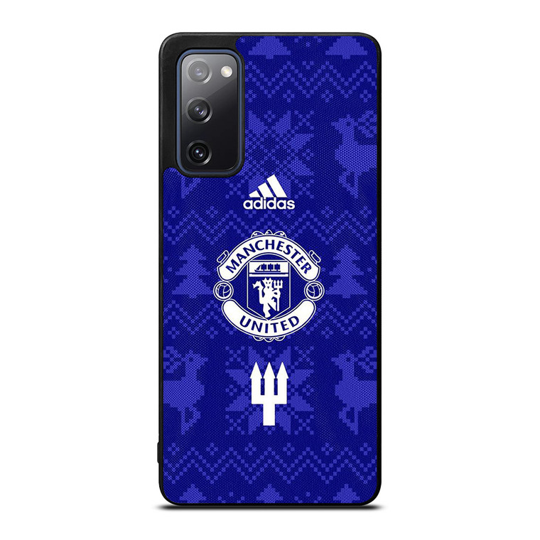 MANCHESTER UNITED FC LOGO FOOTBALL BLUE ICON Samsung Galaxy S20 FE Case Cover