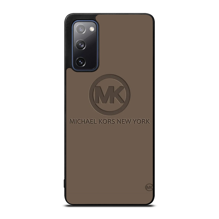 MICHAEL KORS NEW YORK LOGO BROWN Samsung Galaxy S20 FE Case Cover