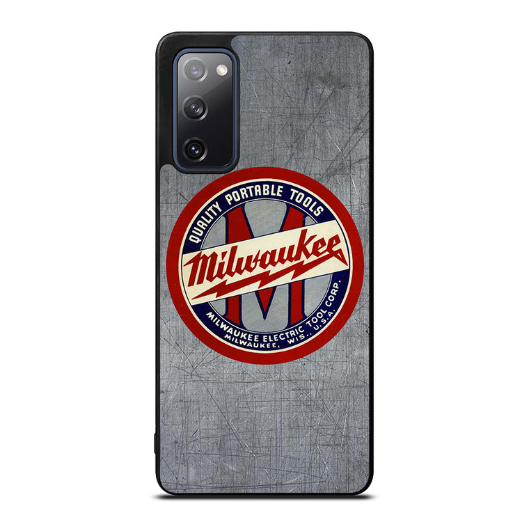 MILWAUKEE PORTABLE TOOL LOGO METAL ICON Samsung Galaxy S20 FE Case Cover