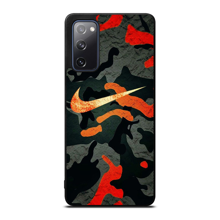 NIKE LOGO COLORFUL CAMO Samsung Galaxy S20 FE Case Cover