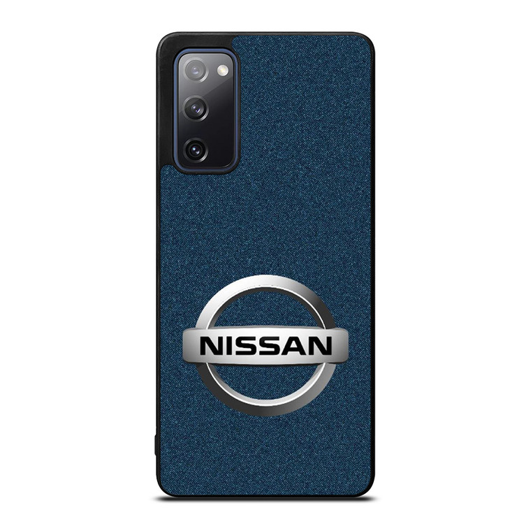 NISSAN CAR LOGO DENIM Samsung Galaxy S20 FE Case Cover