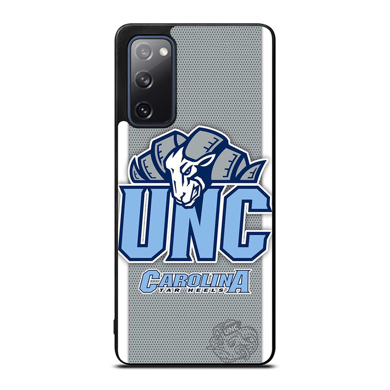 NORTH CAROLINA TAR HEELS LOGO BASKETBALL UNIVERSITY MASCOT Samsung Galaxy S20 FE Case Cover