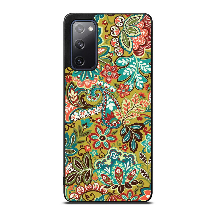 VERA BRADLEY FLOWER PATTERN Samsung Galaxy S20 FE Case Cover