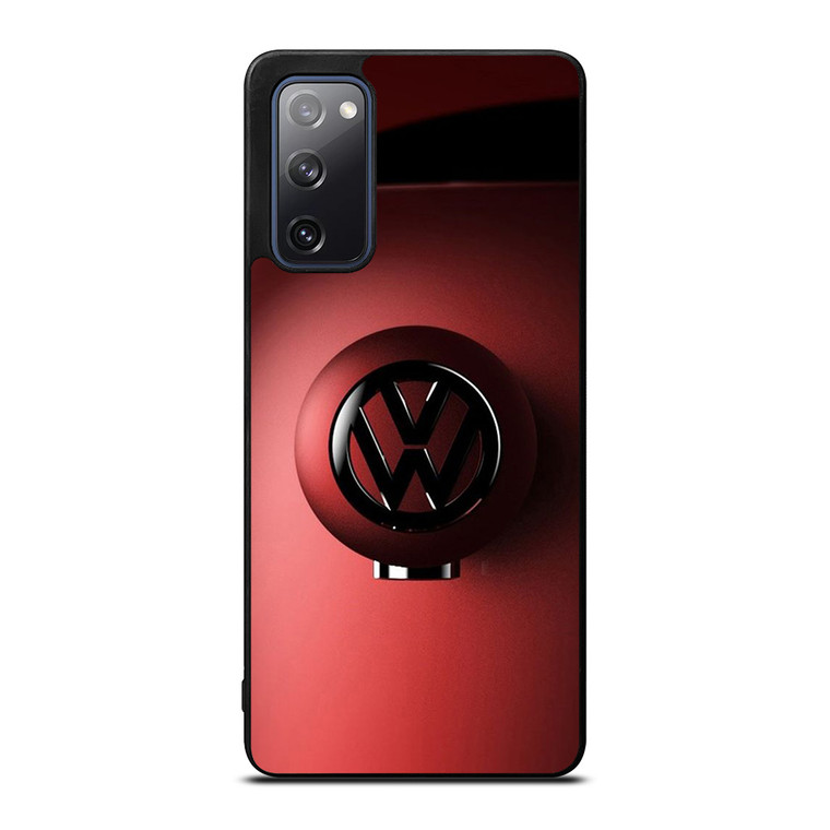 VW VOLKSWAGEN CAR LOGO RED Samsung Galaxy S20 FE Case Cover