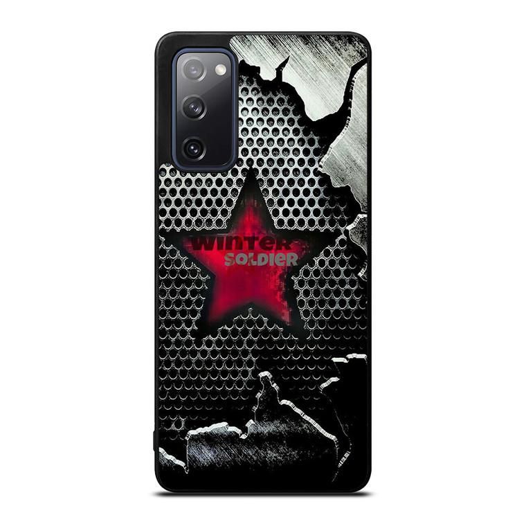 WINTER SOLDIER METAL LOGO AVENGERS Samsung Galaxy S20 FE Case Cover