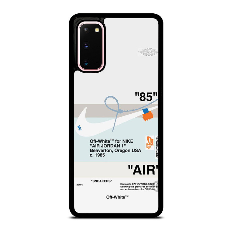 AIR JORDAN OFF WHITE NIKE SNEAKERS Samsung Galaxy S20 Case Cover