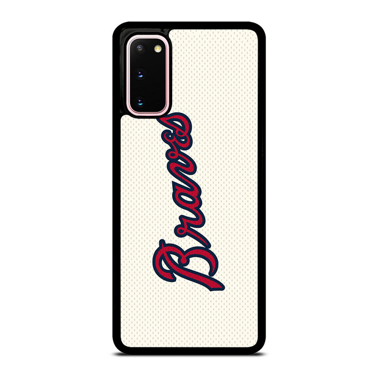 ATLANTA BRAVES ICON BASEBALL TEAM LOGO Samsung Galaxy S20 Case Cover