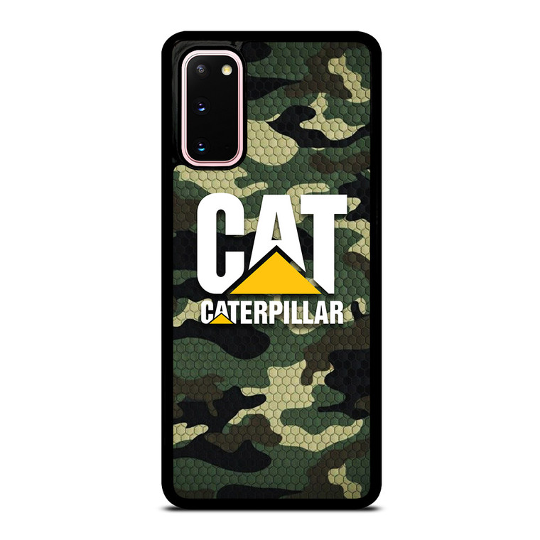 CATERPILLAT TRACTOR LOGO CAT CAMO ICON Samsung Galaxy S20 Case Cover