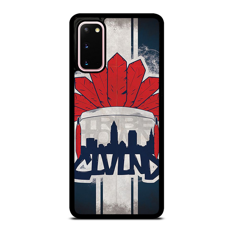 CLEVELAND INDIANS LOGO BASEBALL TEAM TRIBE TOWN Samsung Galaxy S20 Case Cover