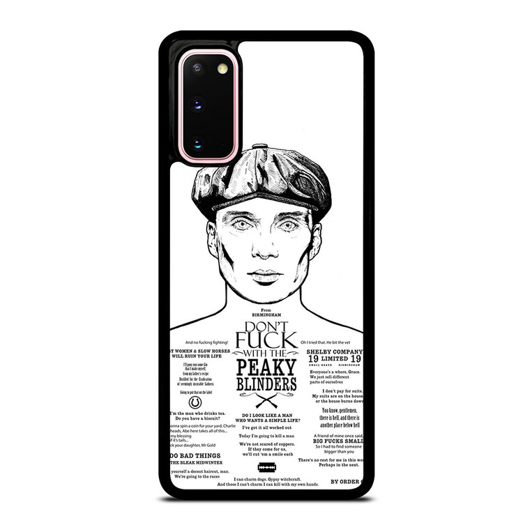 DONT FUCK WITH PEAKY BLINDERS Samsung Galaxy S20 Case Cover