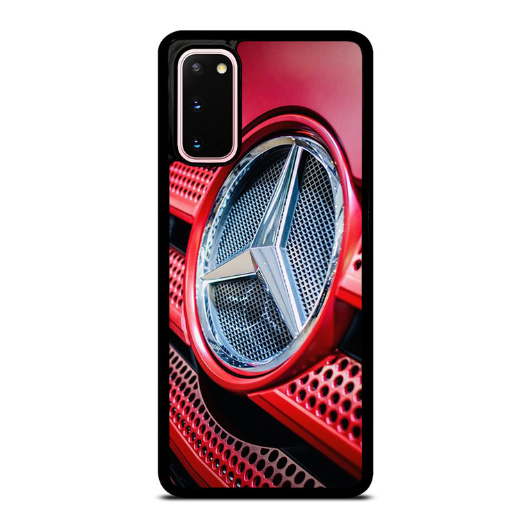 MERCEDES BENZ LOGO EMBLEM RED Samsung Galaxy S20 Case Cover